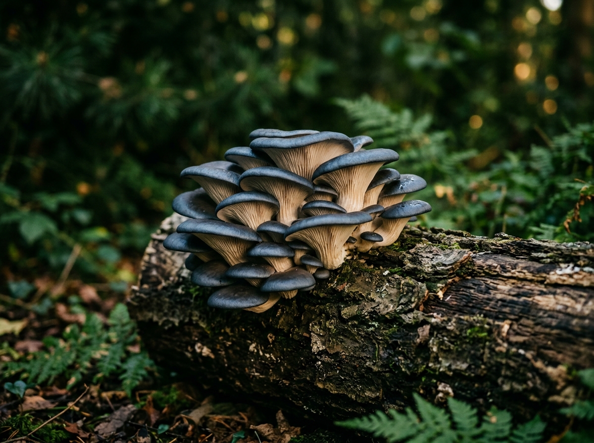 Blue Oyster Mushrooms